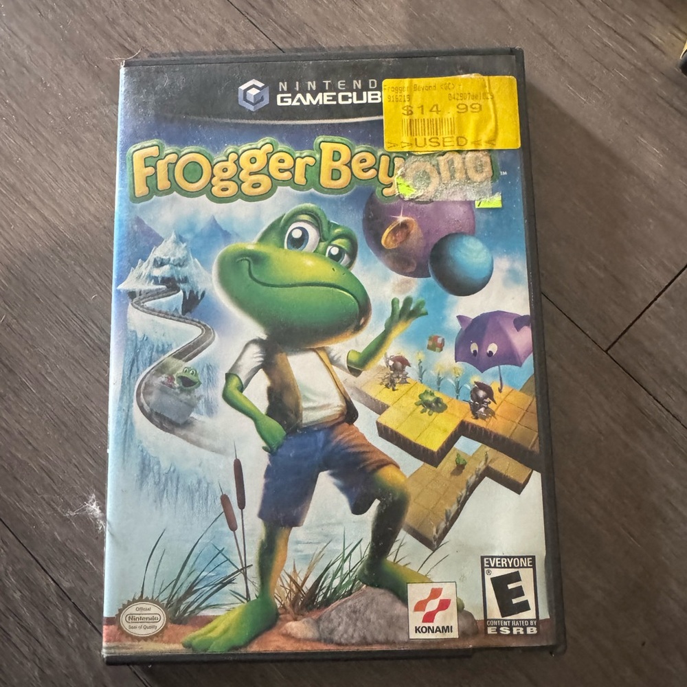Nintendo GameCube Frogger Beyond Video Game